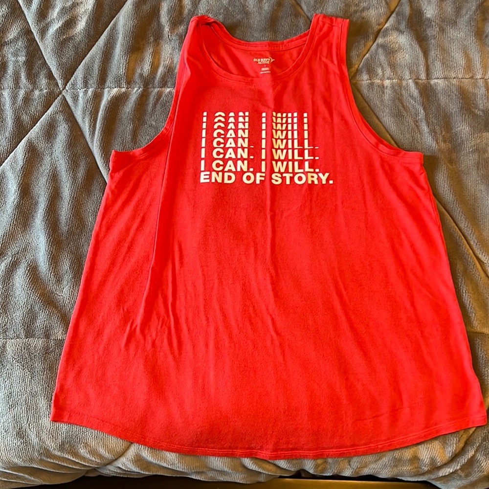 Large Old Navy Active Tank Top